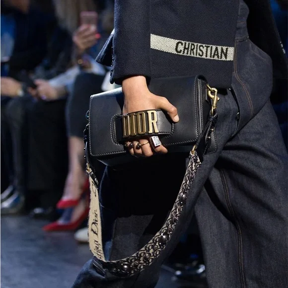 Dior: Revolution Logo Clutch Bag (Black)